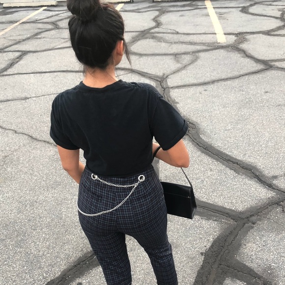 Plaid chain pants - Picture 4 of 4